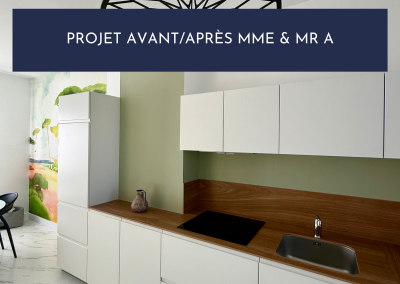 Avant/Après Mme & Mr A.