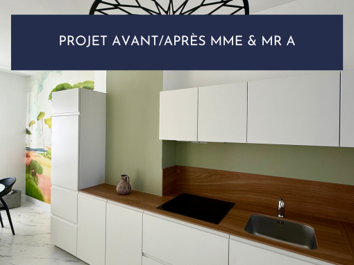 Avant/Après Mme & Mr A.