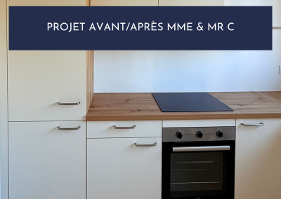 Avant/Après Mme et Mr C.
