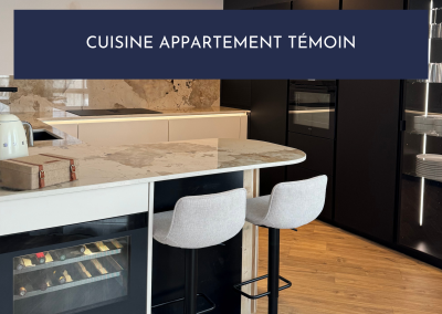 Avant/Après Cuisine Appartement Témoin
