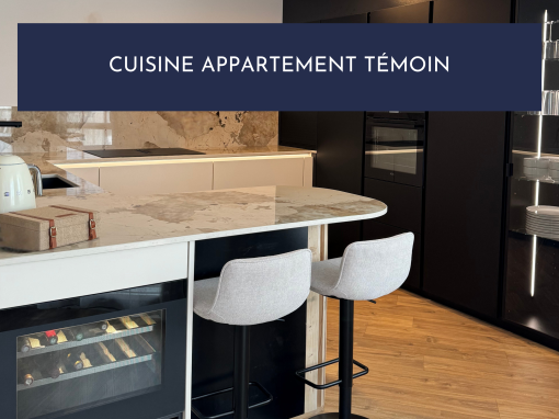 Avant/Après Cuisine Appartement Témoin
