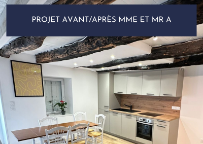 Avant/Après Mme et Mr A