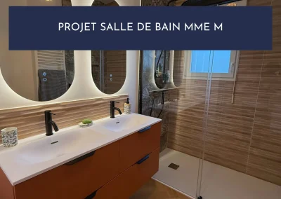Projet salle de bain Mme M